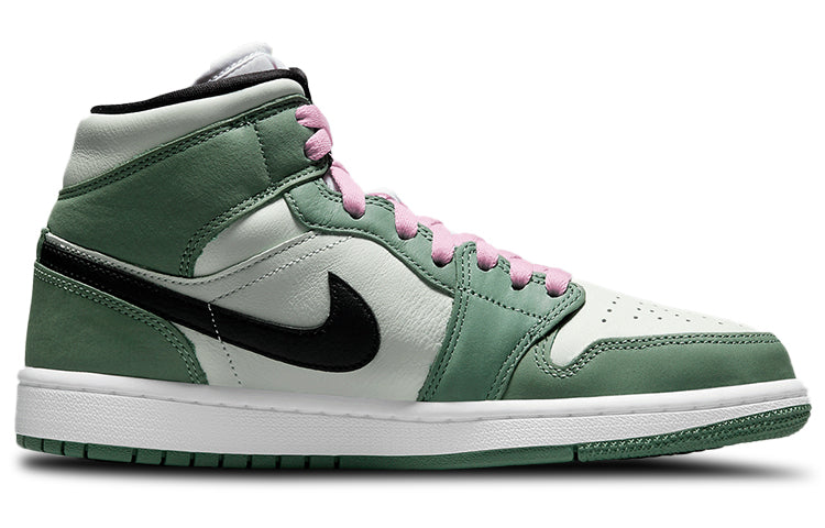 Womens WMNS Air Jordan 1 Mid SE 'Dutch Green' Dutch Green (W) CZ0774-300