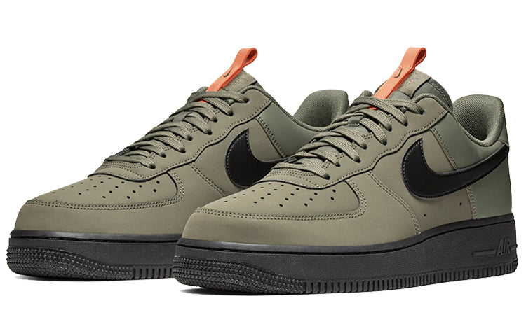 Nike Air Force 1 Low Medium Olive Medium Olive/Starfish/Black BQ4326-200 KICKSOVER