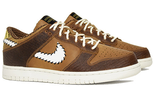 Nike Dunk Low PRM QS Paris 'Ale Brown' Ale Brown/Summit White-Summit White AH1072-200 sneakmarks