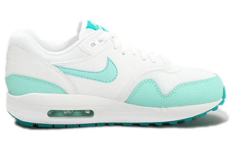 Nike Womens Air Max 1 Essential White Artisan Teal 599820-113 KICKSOVER