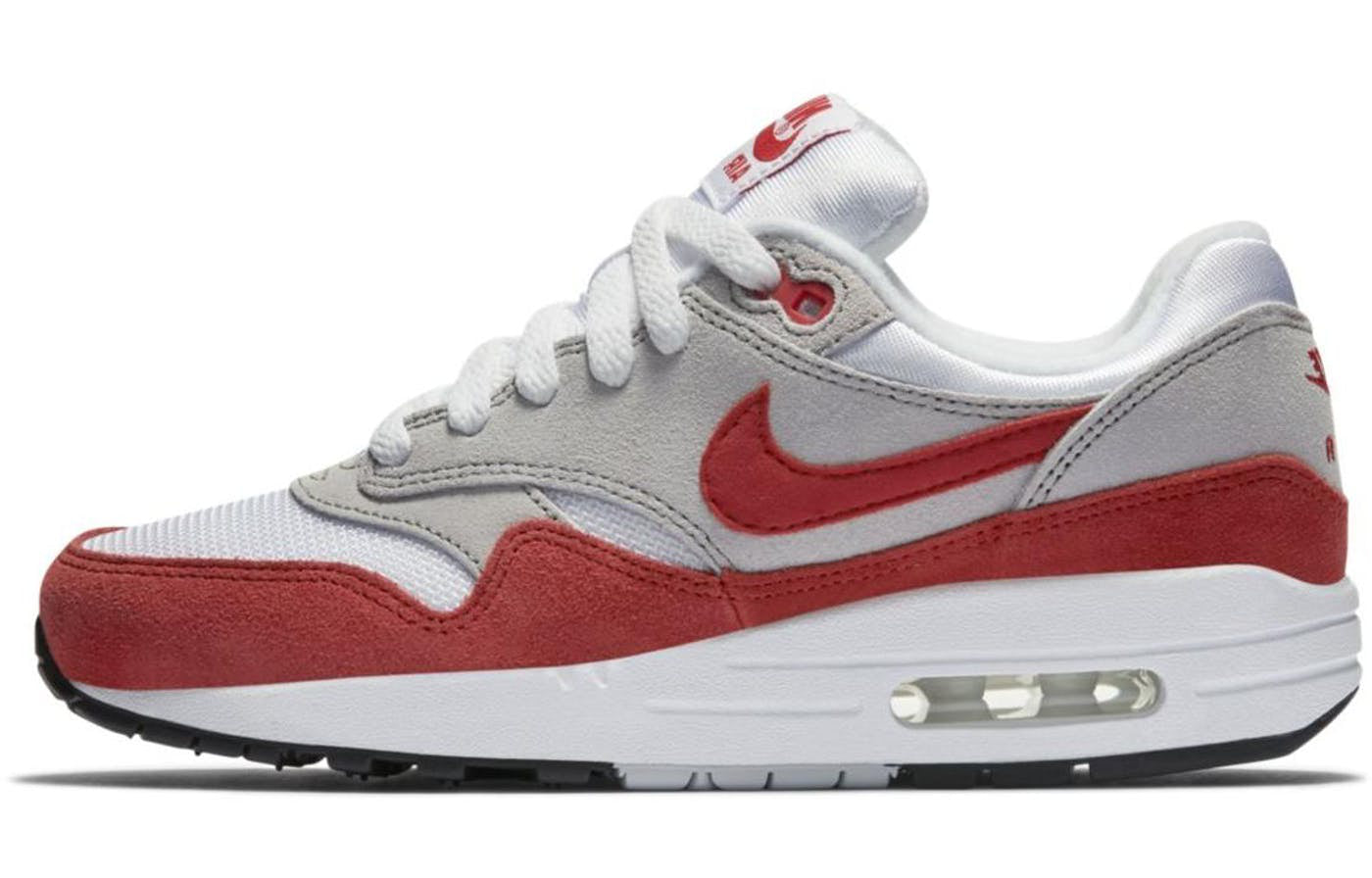 Nike Air Max 1 OG GS 'Challenge Red' White/Chillng Red/Neutral Grey/Black 555766-146 KICKSOVER