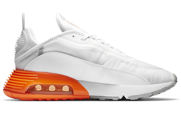 Nike Air Max 2090 'White Total Orange' White/Metalic Silver/Total Orange DC9032-100 KICKSOVER