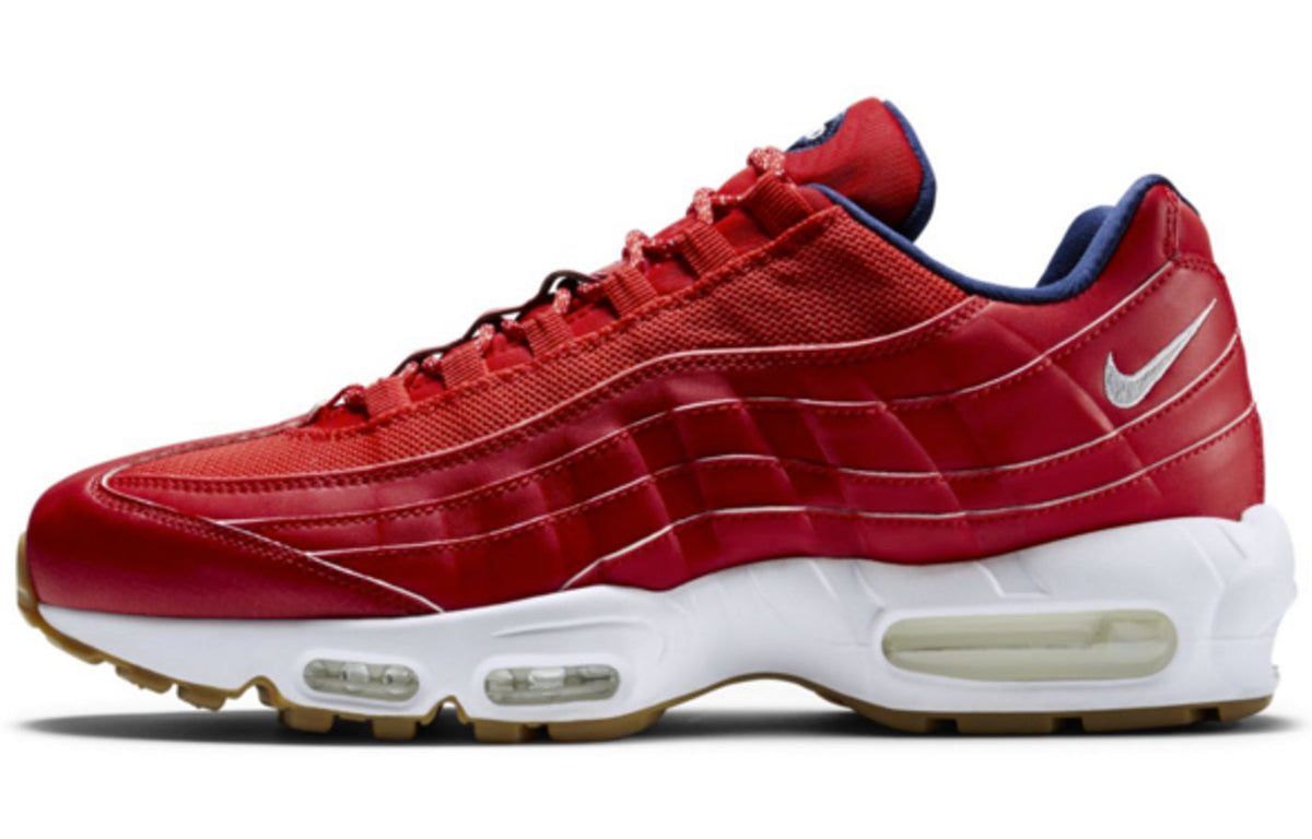 Red 95 Nike Air Max 95 Premium 'USA' University Red/White-Midnight Navy 53841 ...