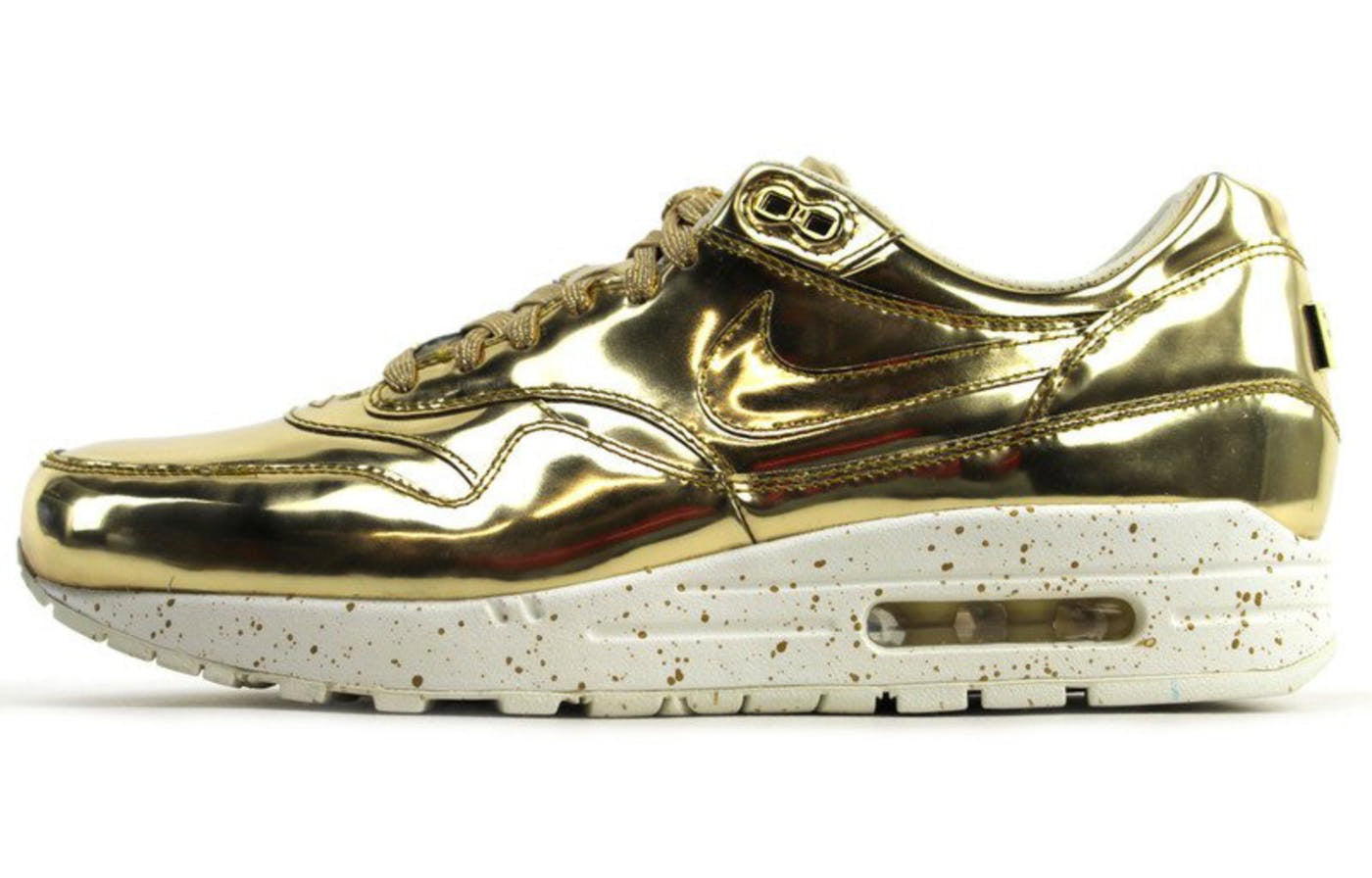 Nike Air Max 1 SP Liquid Metal - Metallic Gold 635786-770 KICKSOVER