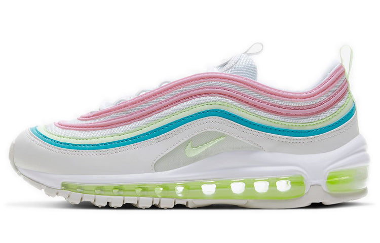 Nike Womens Air Max 97 'Easter' White/Barely Volt/Platinum Tint CW7017-100 KICKSOVER