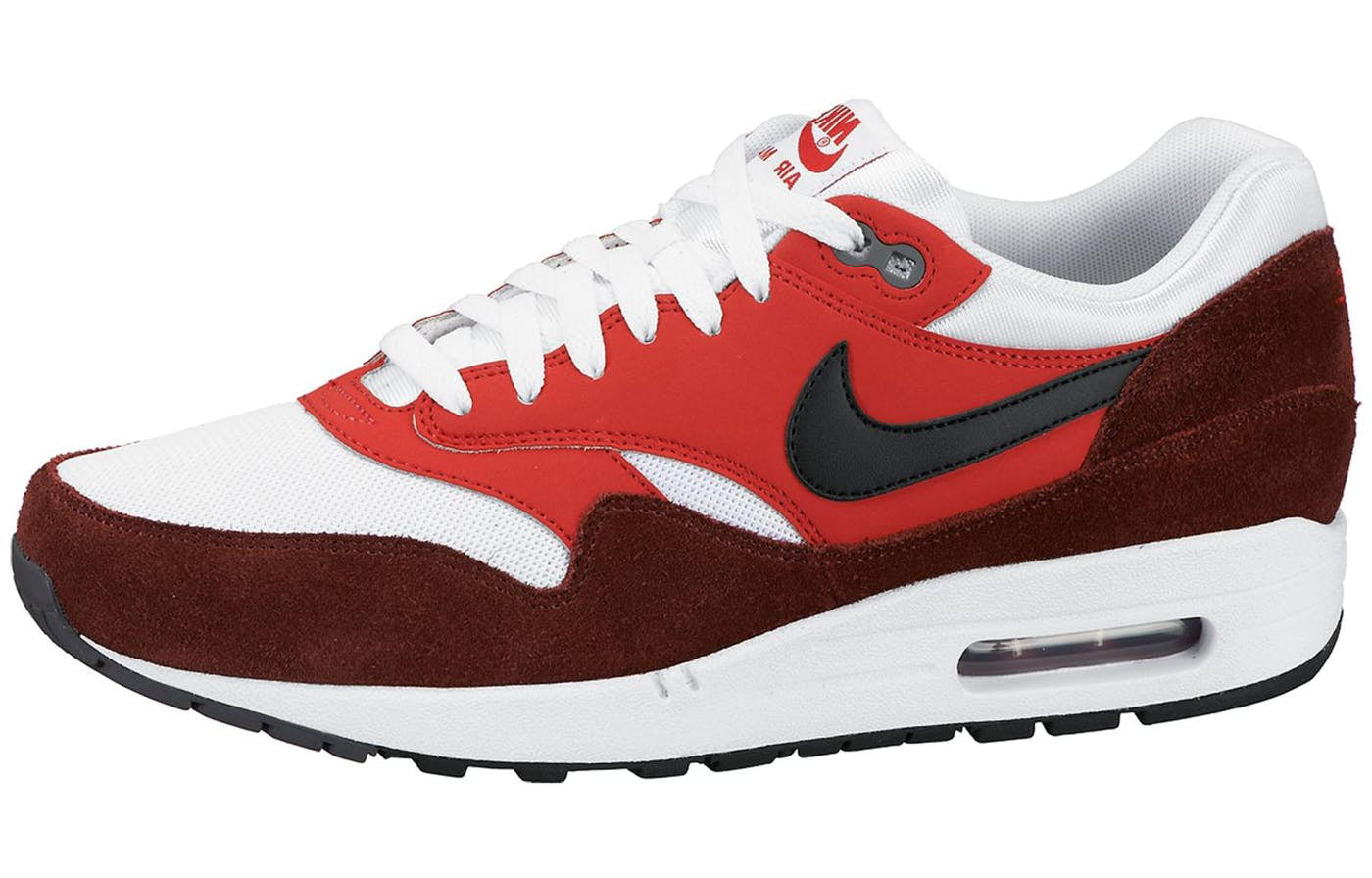 Nike Air Max 1 Essential White Team Red 537383-116 KICKSOVER