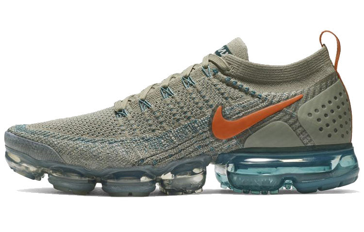 Nike Air VaporMax Flyknit 2 Dark Stucco Celestial Teal 942842-011 KICKSOVER