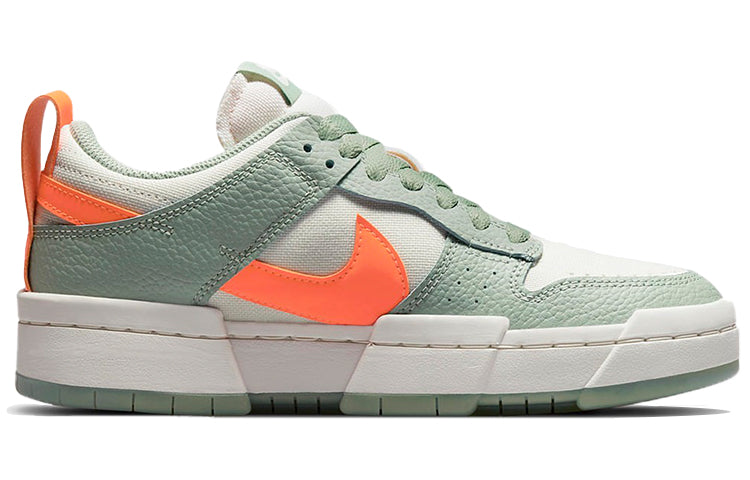 Nike Womens WMNS Dunk Low Disrupt 'Sea Glass Crimson' Sea Glass/Hyper Crimson/Steam/Sail DJ3077-001 sneakmarks