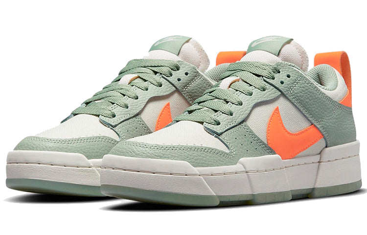 Nike Womens WMNS Dunk Low Disrupt 'Sea Glass Crimson' Sea Glass/Hyper Crimson/Steam/Sail DJ3077-001 sneakmarks