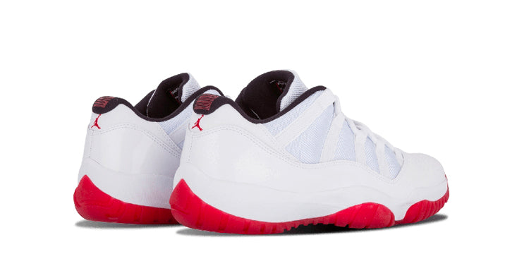 Air Jordan 11 Retro Low GS 'White Varsity Red' White/Varsity Red-Black 528896-101