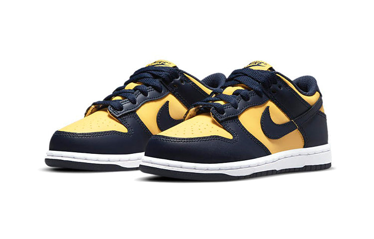 Nike Dunk Low PS 'Michigan' 2021 Varsity Maize/Midnight Navy/White CW1588-700 sneakmarks