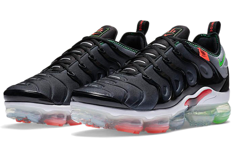 Nike Air VaporMax Plus 'Worldwide Pack' Black/Flash Crimson/Metallic Silver/Green Strike CZ7904-001 KICKSOVER