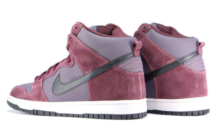 Nike Dunk High Pro Sb Dp Burgandy/Blk-Grdrn-Dsrt Blm 305050-602 sneakmarks