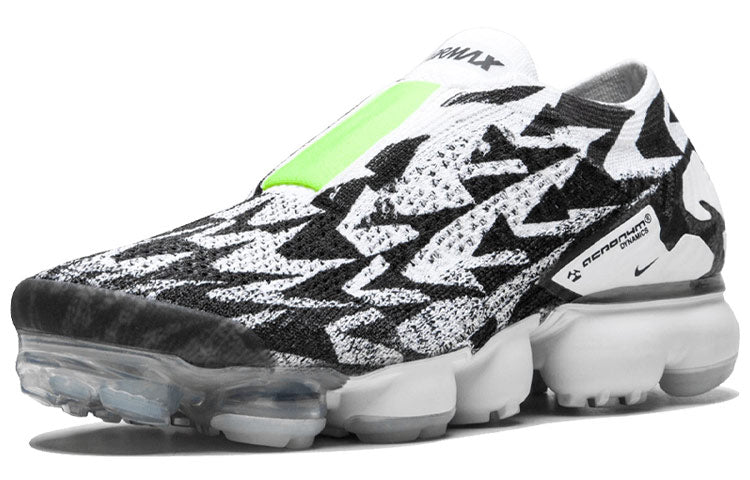 Nike Air VaporMax FK Moc 2 NikeLab x Acronym -White Black AQ0996-001 KICKSOVER