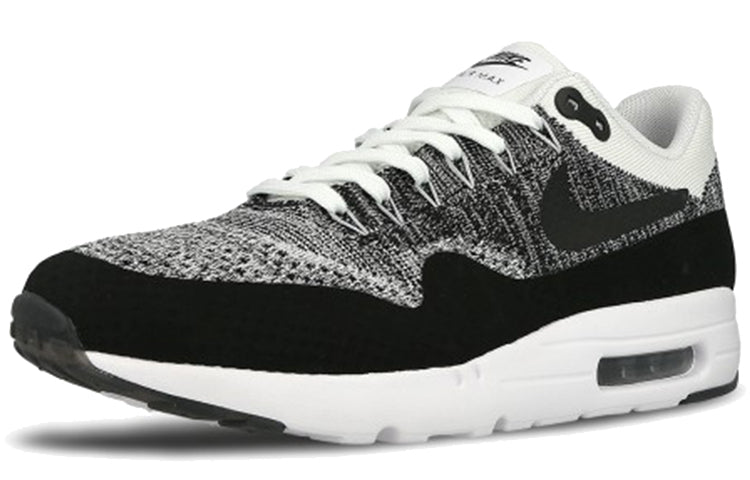 Nike Air Max 1 Ultra Flyknit White Black 843384-100 KICKSOVER