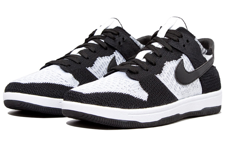 Nike Dunk Low Flyknit White Black 917746-100 sneakmarks