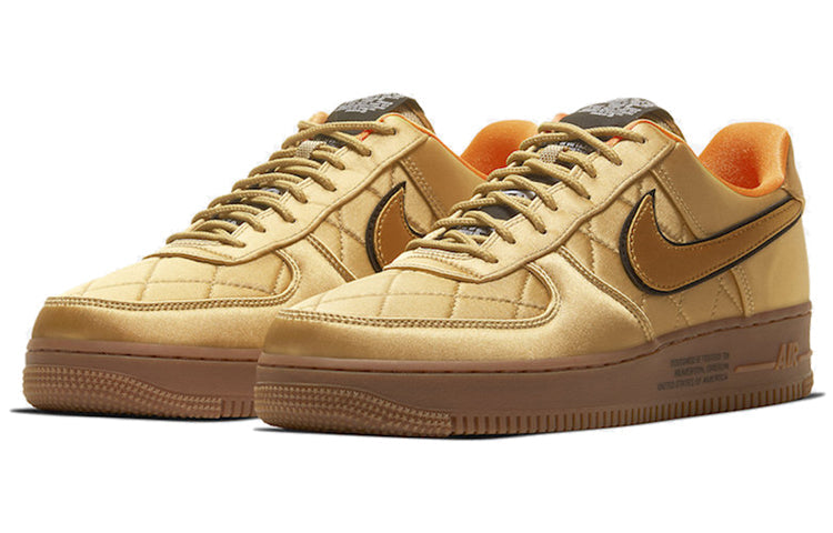 Nike Air Force 1 Low 'Gold Flight Jacket' CU6724-777 KICKSOVER