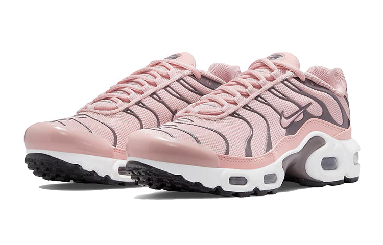 Nike Air Max Plus Low-Top Running Shoes Pink GS CD0609-601 KICKSOVER