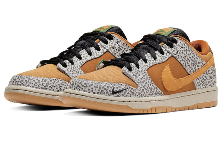 Nike SB Skateboard Dunk Low Pro ISO Safari CD2563-002 sneakmarks