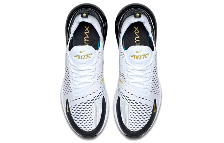 Nike Air Max 270 'White Gold' White/Metallic Gold-Black AV7892-100 KICKSOVER