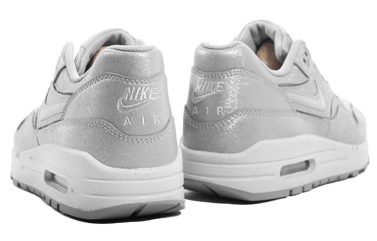 Nike Womens Air Max 1 Cut Out Magnetic Field - Wolf Grey 644398-001 KICKSOVER