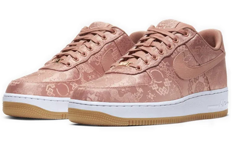 Nike Air Force 1 Low CLOT - Rose Gold Silk CJ5290-600 KICKSOVER