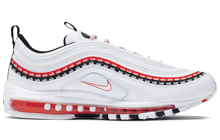 Nike Air Max 97 'Script Swoosh' White/Black/University Red CK9397-100 KICKSOVER