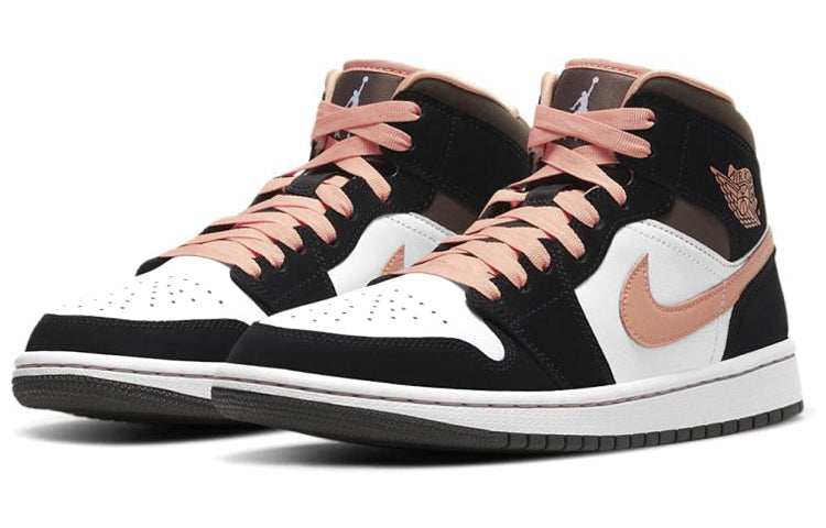 Womens WMNS Air Jordan 1 Mid SE Peach Mocha DH0210-100