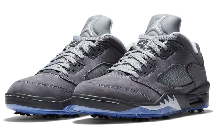 Air Jordan 5 Low Golf 'Wolf Grey' Light Graphite/Wolf Grey/White CU4523-005