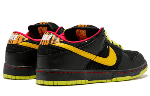 Nike Dunk Low Premium SB Skateboard 'Space Tiger' Black/Yellow Ochre 313170-071 sneakmarks