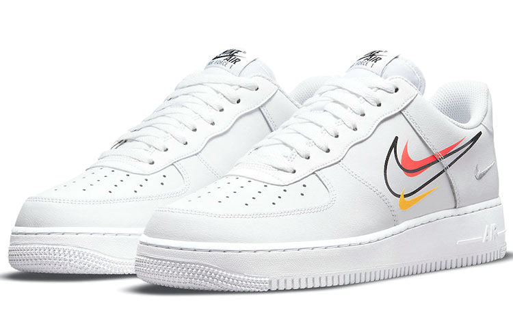 Nike Air Force 1 Low Multi Swoosh Multi-Swoosh White DM9096-100 KICKSOVER