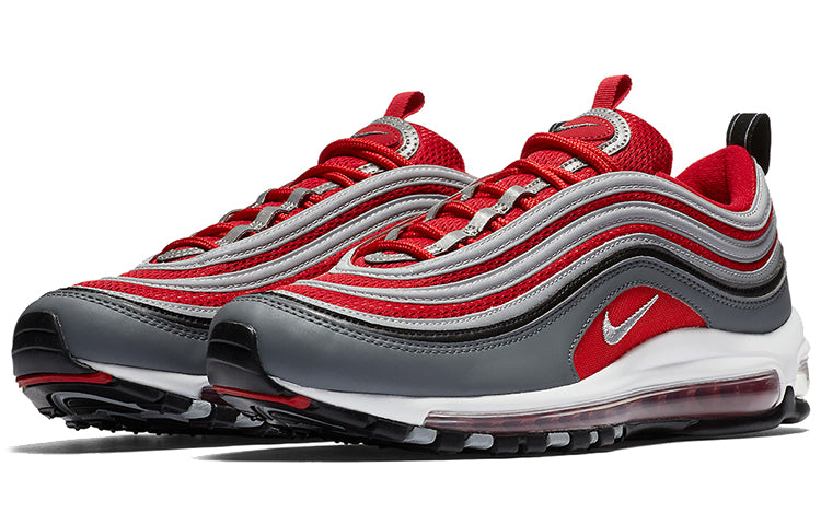 Nike Air Max 97 Dark Grey Gym Red 921826-007 KICKSOVER