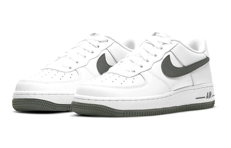 Nike Air Force 1 Low GS 'White Iron Grey' White/Obsidian/Iron Grey DJ4617-100 KICKSOVER