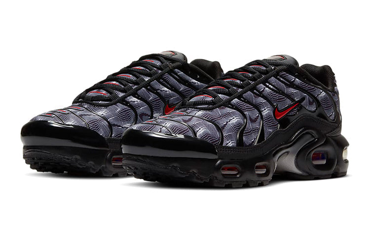 Nike Air Max Plus GS 'Black University Red' Black/White/University Red DJ4622-001 KICKSOVER