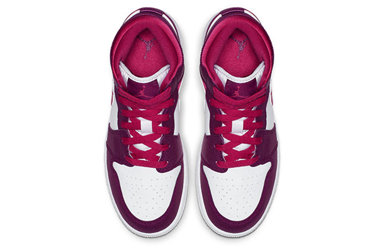 Air Jordan 1 Mid GS True Berry Rush Pink 555112-661