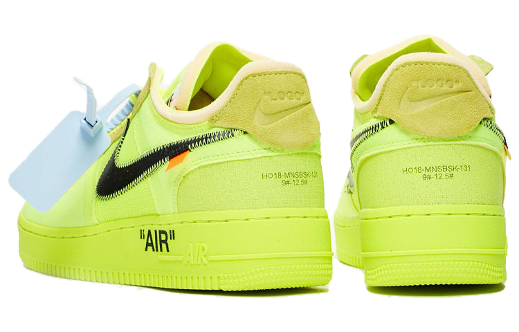 Nike The 10 Air Force 1 Low Nike x OFF-White - Volt AO4606-700 sneakmarks