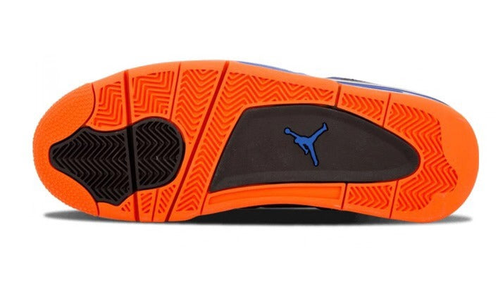 Air Jordan 4 Retro 'Cavs' Black/Safety Orange/Game Royal 308497-027