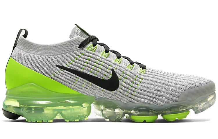 Nike Air VaporMax Flyknit 3 'Electric Green' Vast Grey/Electric Green/White/Off Noir AJ6900-011 KICKSOVER