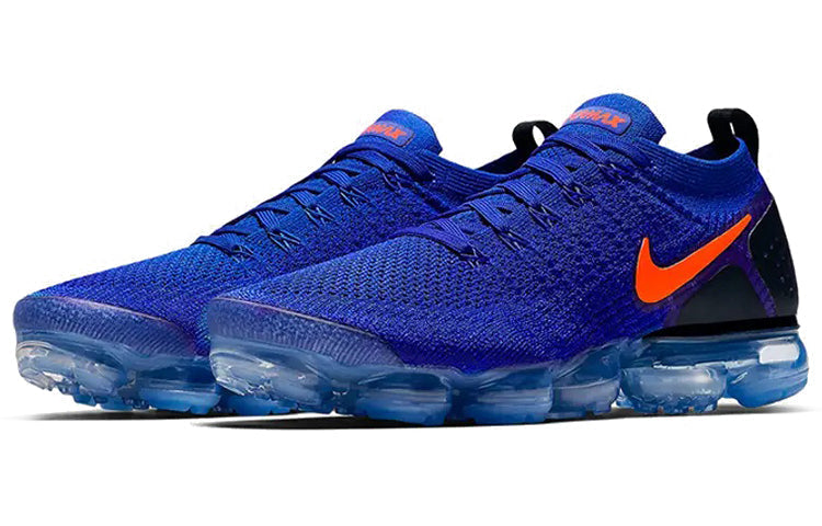 Nike Air VaporMax Flyknit 2 Racer Blue Total Crimson 942842-400 KICKSOVER