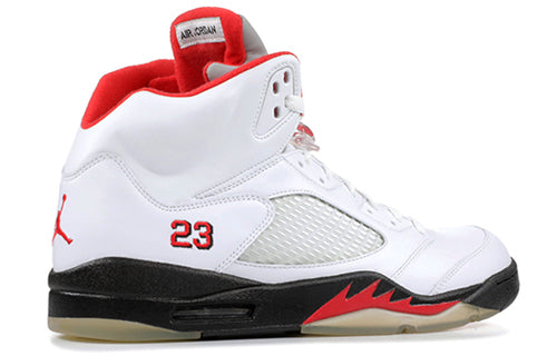 Air Jordan 5 Retro 'Countdown Pack' White/Fire Red-Black 136027-163