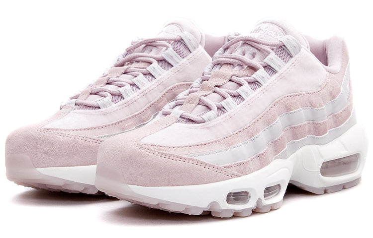 Nike Womens Air Max 95 LX 'Particle Rose' Particle Rose/Vast Grey-Summit White-Particle Rose AA1103-600 sneakmarks
