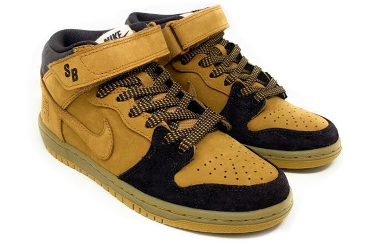 Nike SB Skateboard Dunk Mid Pro Lewis Marnell - Cappuccino AJ1445-200 sneakmarks
