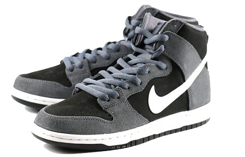 Nike SB Skateboard Dunk High Pro 'Dark Grey' Dark Grey/Black-White-White 854851-010 sneakmarks