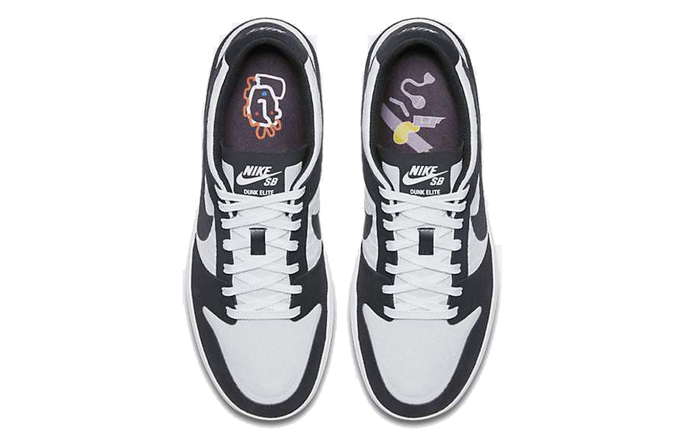 Nike SB Skateboard Dunk Low Elite 'Oski Rozenberg' Black/Black-White-Clear 877063-001 sneakmarks