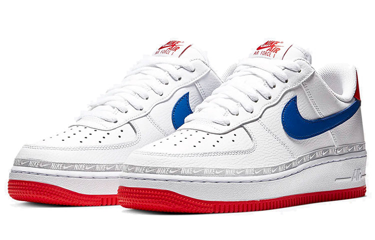 Nike Air Force 1 Low 'Overbranding - White Red Blue' CD7339-100 KICKSOVER