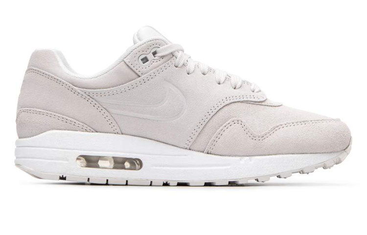 Nike Womens Air Max 1 Premium 'Summit White' Summit White/Summit White/Platinum Tint 454746-111 KICKSOVER