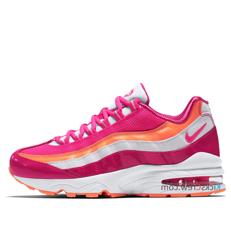 Nike Air Max 95 LE GS Vivid Pink Bright Citrus 310830-603 sneakmarks