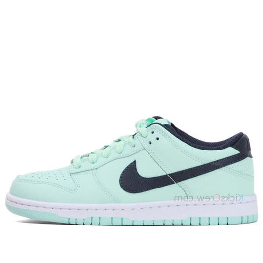 Nike Womens WMNS Dunk Low Mint Candy Obsidian 317813-305 sneakmarks