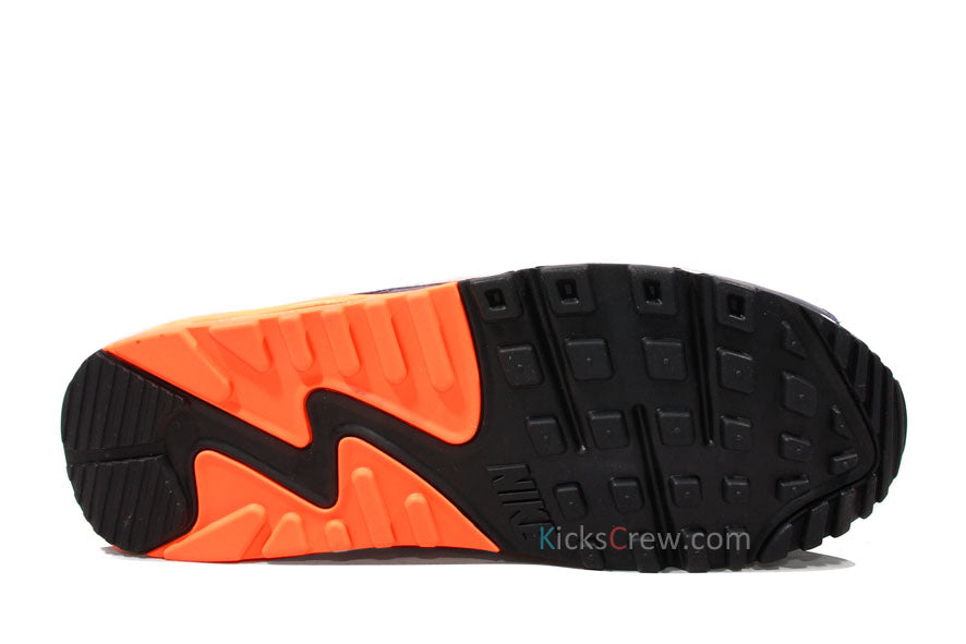 Nike Air Max 90 Premium Dark Obsidian Orange 333888-402 KICKSOVER