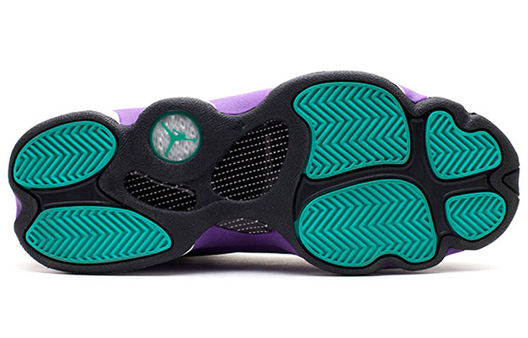 Air Jordan 13 GS 'Violet Teal' Black/Atomic Teal/Ultraviolet Grape/White 439358-027